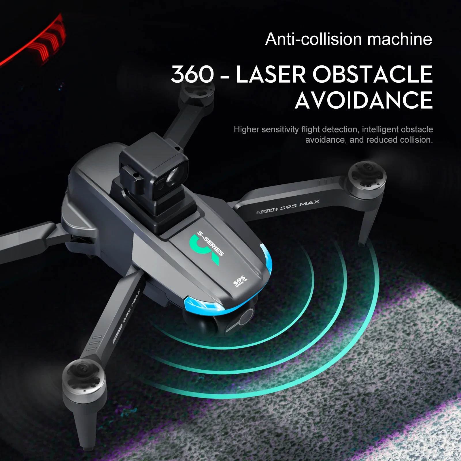 НОВЫЙ S9S MAX MINI Drone 4K 2- – обзор и цена Drone Gps Module