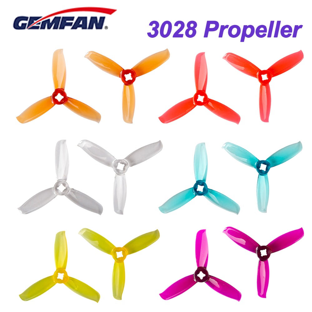 10 пар/20 шт. Gemfan ветрозащи – обзор и цена Drone Propeller